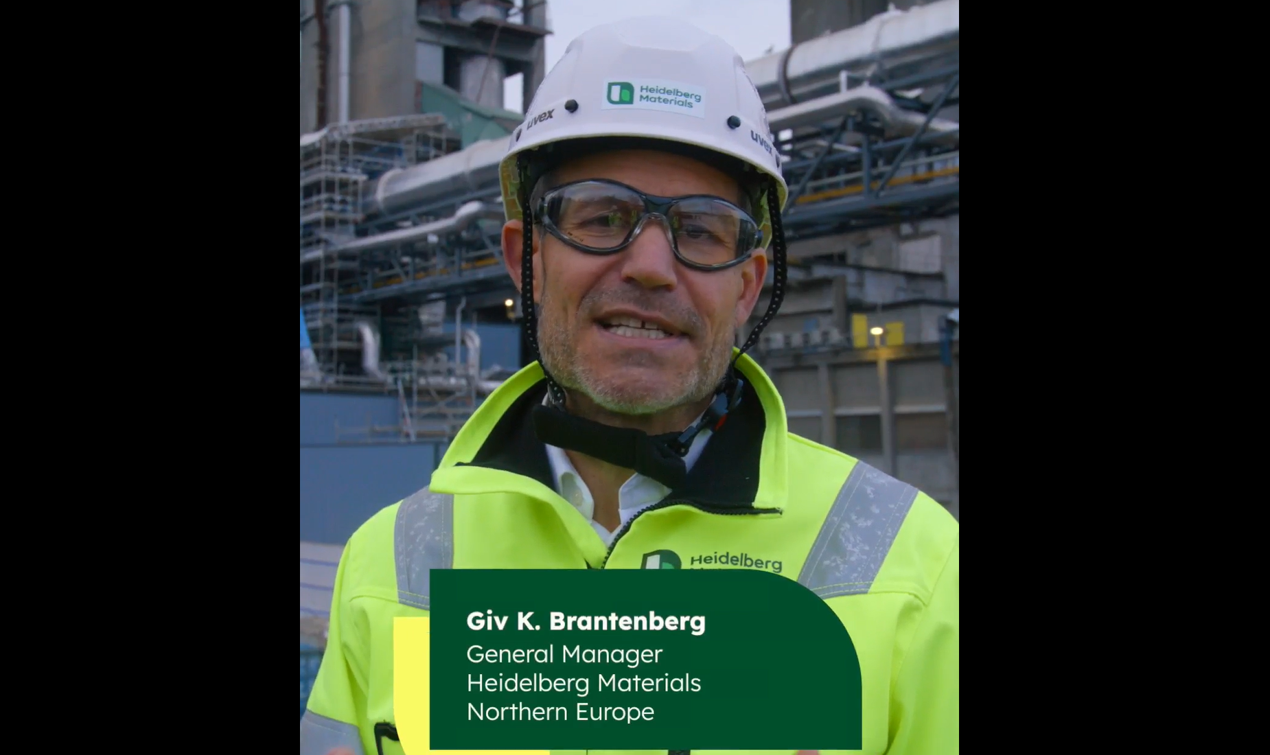 Giv Brantenberg, General Manager Heidelberg Materials Northern Europe